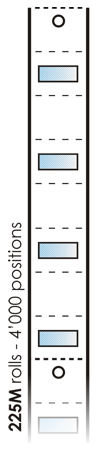 3) StickyStrips - Repositionable